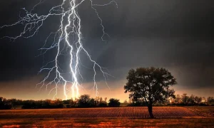 Symbolic photo of lightning. Photo: Collected